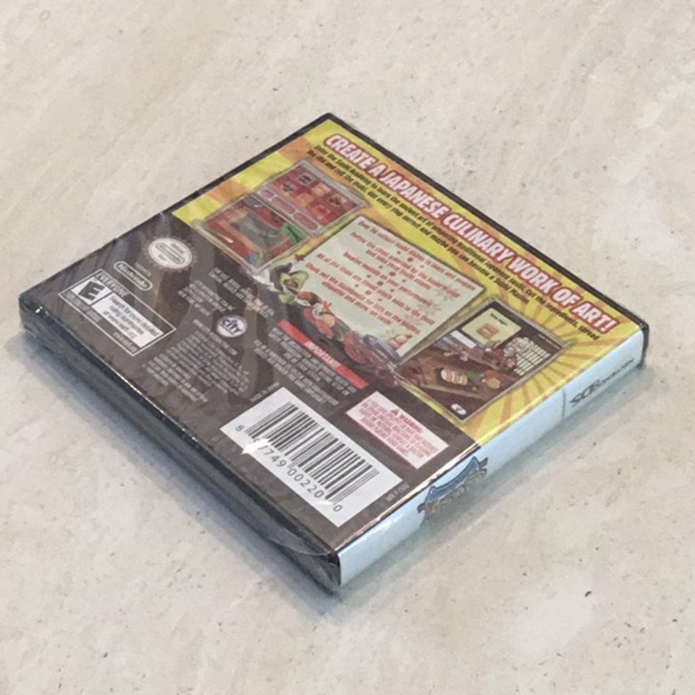 Sushi Academy Nintendo DS Game New Factory Sealed Cooking Japanese Food Cook - Picture 6 of 10